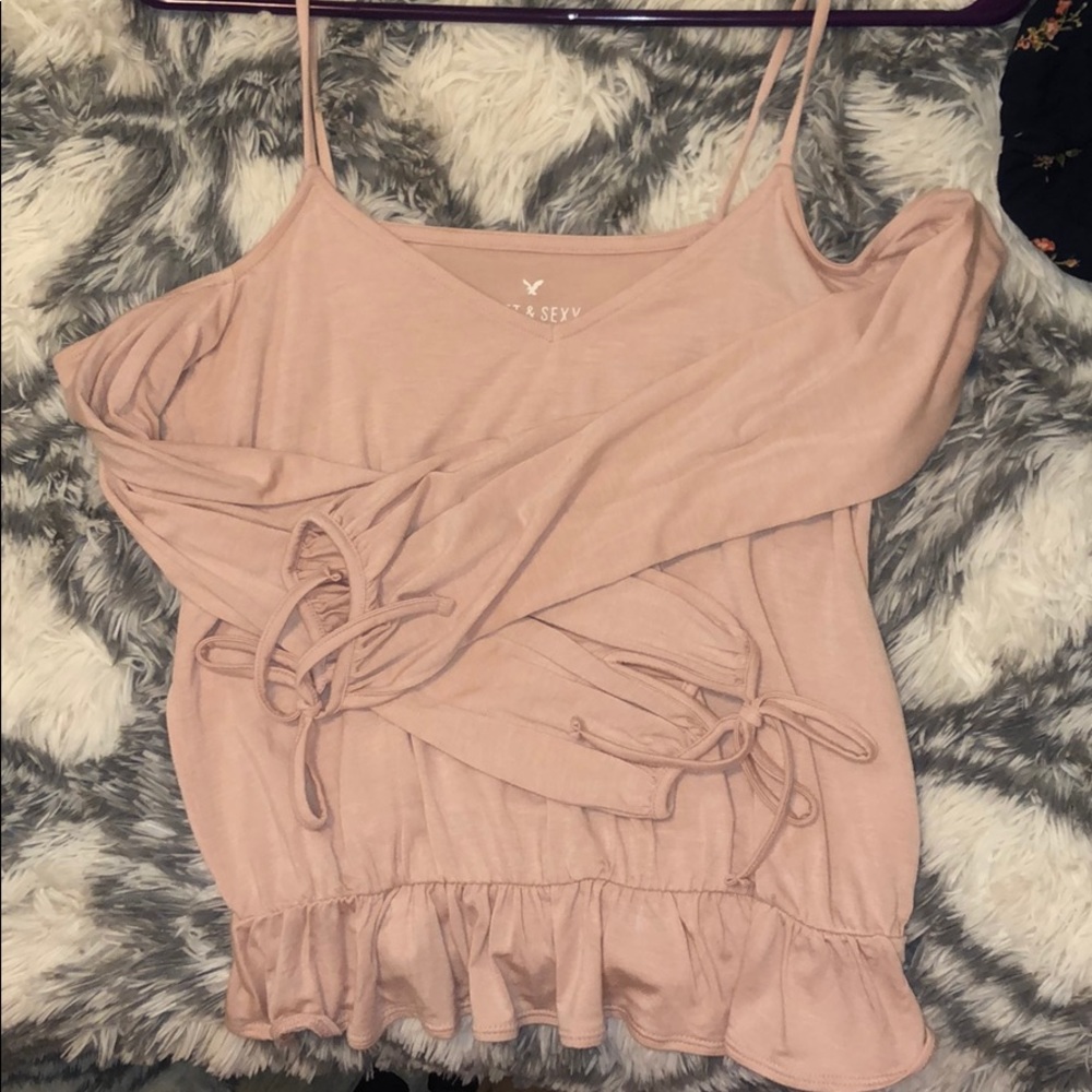 Long sleeve blouse